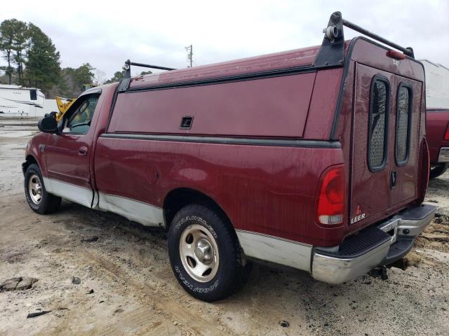 1FTRF17W53NA98519 - 2003 FORD F150 BURGUNDY photo 2