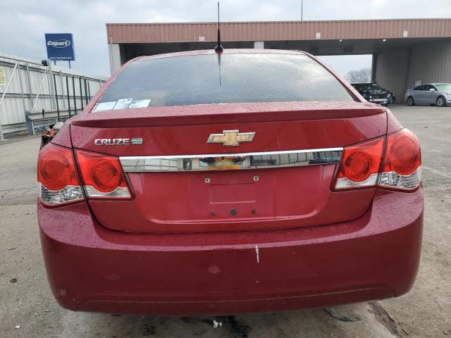 1G1PJ5S90B7279053 - 2011 CHEVROLET CRUZE ECO MAROON photo 6