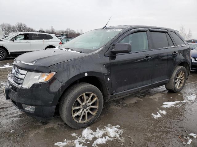 2FMDK4JC3ABA36479 - 2010 FORD EDGE SEL BLACK photo 1