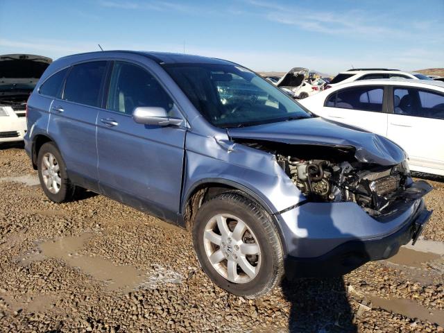 JHLRE38777C057688 - 2007 HONDA CR-V EXL BLUE photo 4