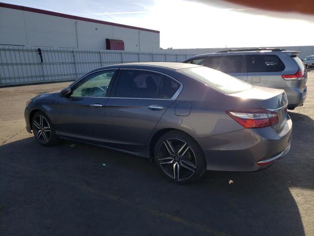 1HGCR2F36HA103835 - 2017 HONDA ACCORD LX GRAY photo 2