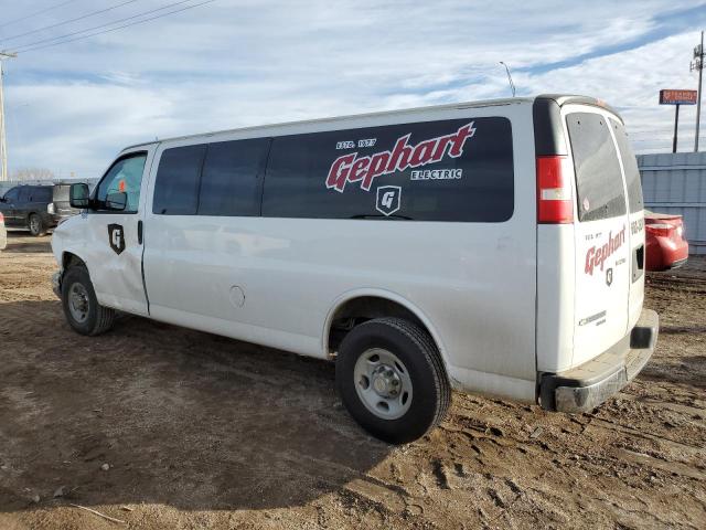 1GAZG1FG0E1159494 - 2014 CHEVROLET EXPRESS G3 LT WHITE photo 2