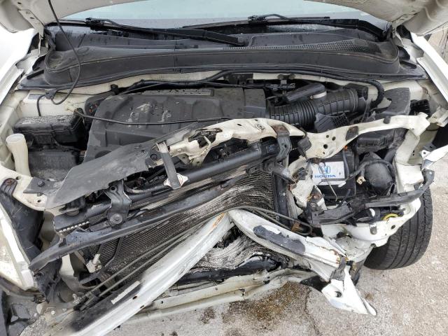 2HKYF18525H538619 - 2005 HONDA PILOT EXL WHITE photo 12