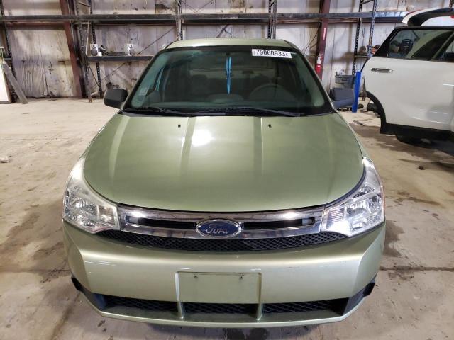 1FAHP35N88W257796 - 2008 FORD FOCUS SE GREEN photo 5