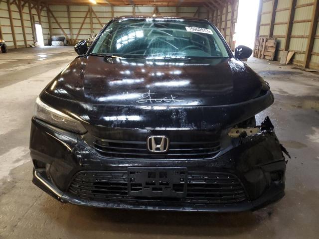 2HGFE2F28NH101212 - 2022 HONDA CIVIC LX BLACK photo 5