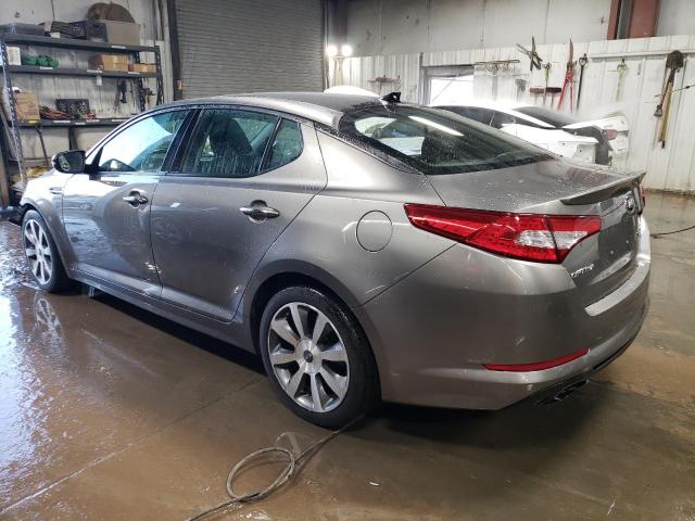 5XXGR4A69CG065267 - 2012 KIA OPTIMA SX GRAY photo 2