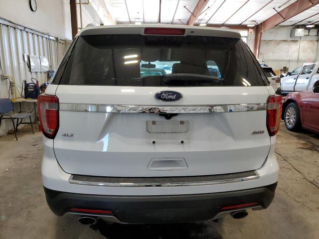 1FM5K8D85JGC48201 - 2018 FORD EXPLORER XLT Ақ фото 6