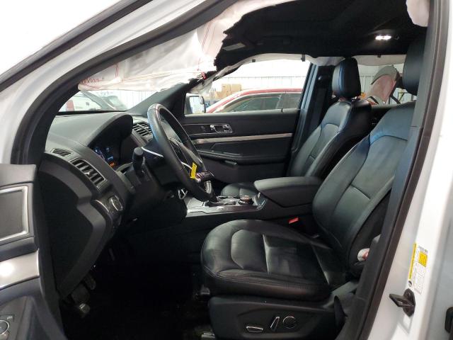 1FM5K8D85JGC48201 - 2018 FORD EXPLORER XLT Ақ фото 7