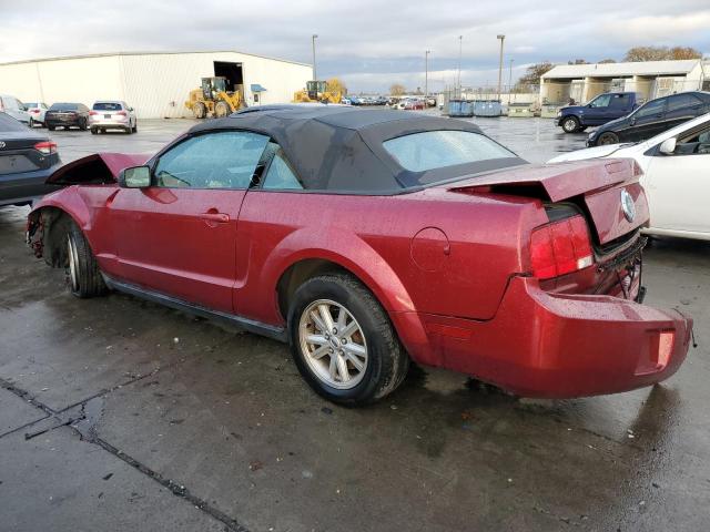 1ZVFT84N775253591 - 2007 FORD MUSTANG RED photo 2