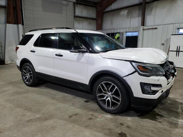 1FM5K8GT2GGC00132 - 2016 FORD EXPLORER SPORT WHITE photo 4