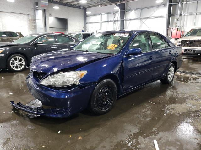 4T1BE30K46U152602 - 2006 TOYOTA CAMRY LE BLUE photo 1