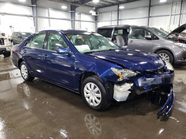 4T1BE30K46U152602 - 2006 TOYOTA CAMRY LE BLUE photo 4