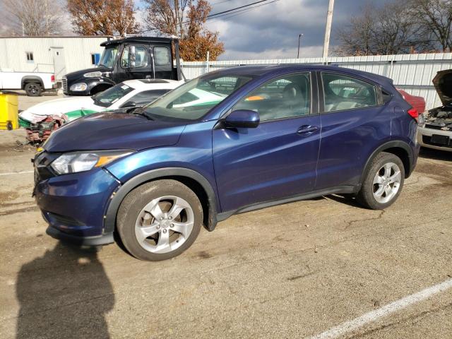 3CZRU6H36GM720935 - 2016 HONDA HR-V LX BLUE photo 1