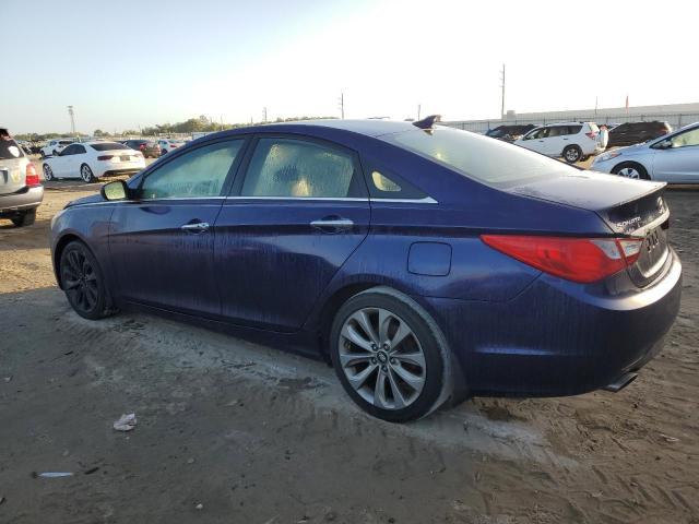 5NPEC4AC3BH143379 - 2011 HYUNDAI SONATA SE BLUE photo 2