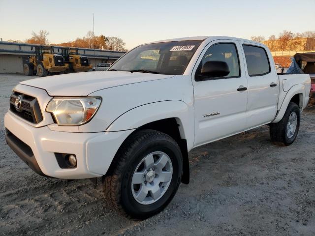 5TFJU4GN4EX057883 - 2014 TOYOTA TACOMA DOUBLE CAB PRERUNNER WHITE photo 1
