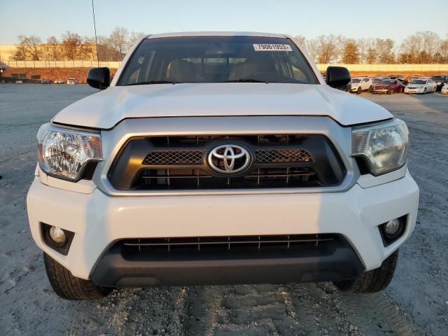 5TFJU4GN4EX057883 - 2014 TOYOTA TACOMA DOUBLE CAB PRERUNNER WHITE photo 5