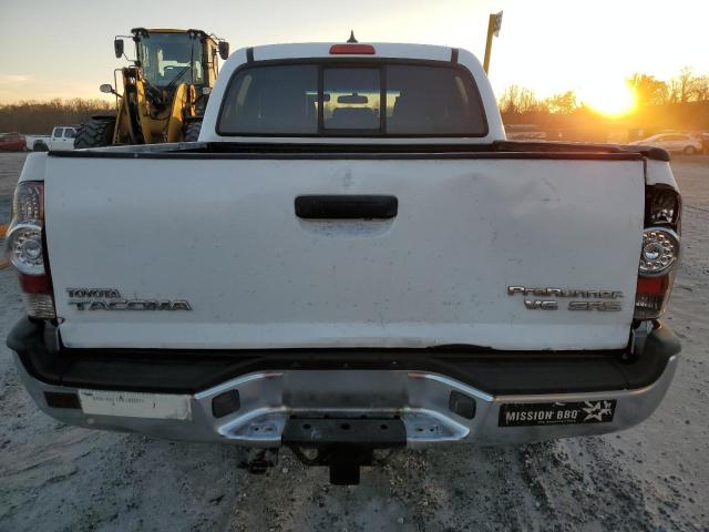 5TFJU4GN4EX057883 - 2014 TOYOTA TACOMA DOUBLE CAB PRERUNNER WHITE photo 6