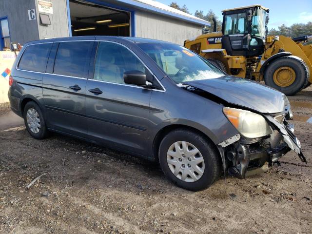 5FNRL3H24AB090049 - 2010 HONDA ODYSSEY LX GRAY photo 4