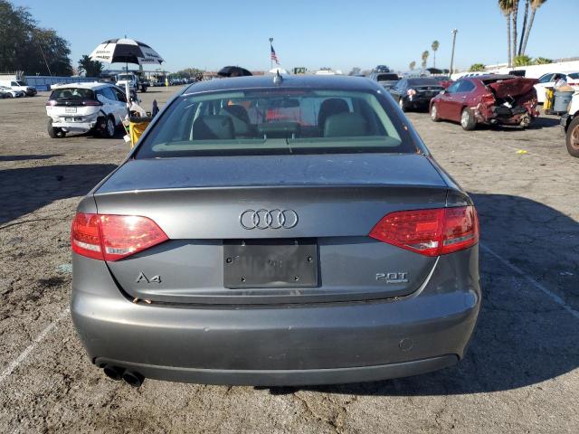 WAUBFAFL8CA120056 - 2012 AUDI A4 PREMIUM GRAY photo 6