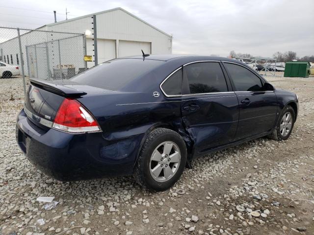 2G1WT58K181358723 - 2008 CHEVROLET IMPALA LT BLUE photo 3