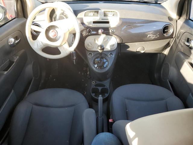 3C3CFFARXET236584 - 2015 FIAT 500 POP GRAY photo 8