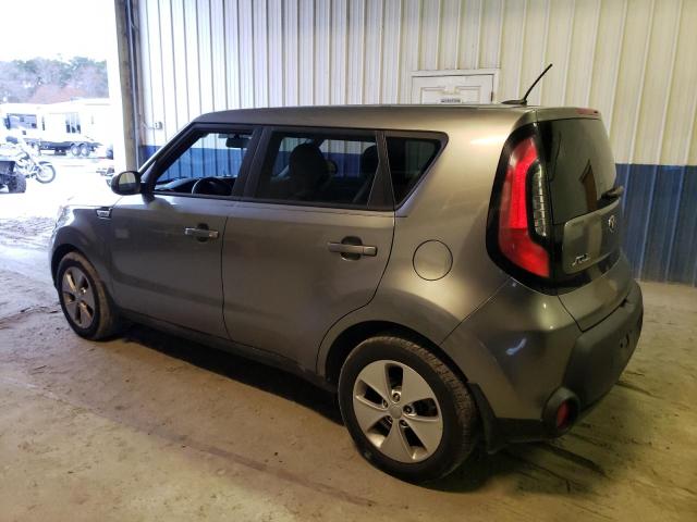 KNDJN2A25F7207212 - 2015 KIA SOUL GRAY photo 2