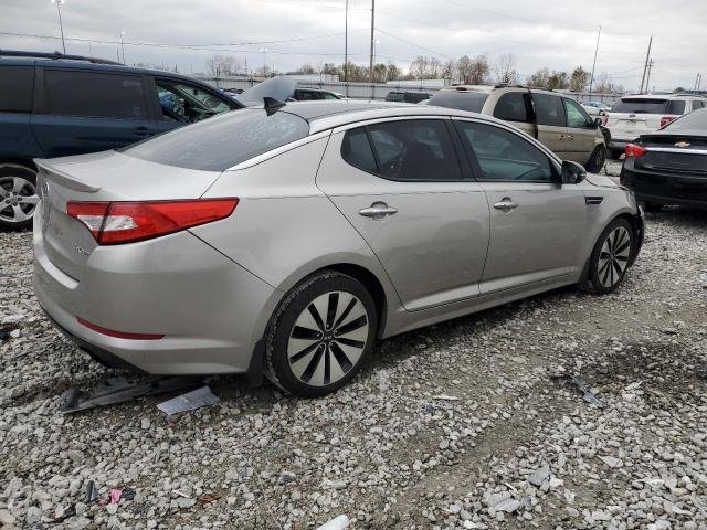 5XXGR4A67CG032509 - 2012 KIA OPTIMA SX GRAY photo 3