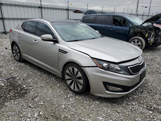 5XXGR4A67CG032509 - 2012 KIA OPTIMA SX GRAY photo 4