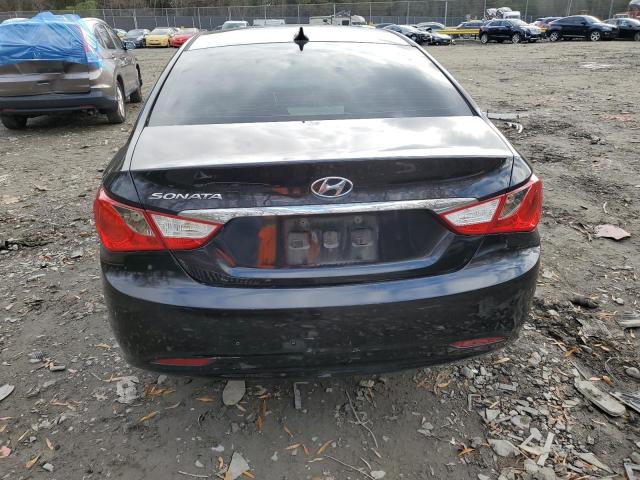 5NPEB4ACXCH399880 - 2012 HYUNDAI SONATA GLS BLACK photo 6