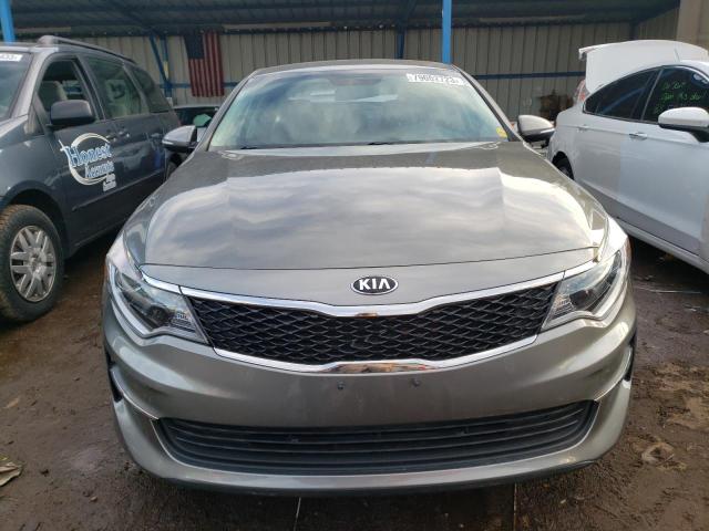 5XXGT4L30GG024522 - 2016 KIA OPTIMA LX SILVER photo 5