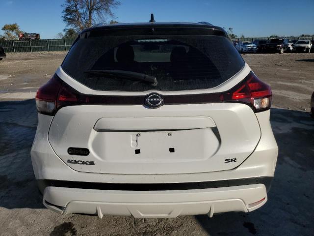 3N1CP5DV9PL575287 - 2023 NISSAN KICKS SR WHITE photo 6