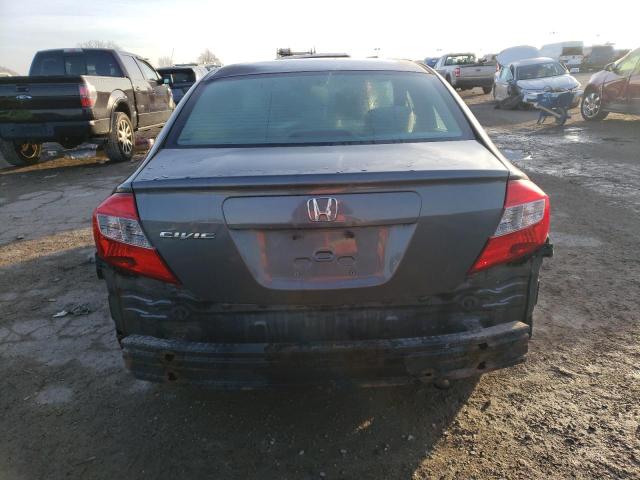 19XFB2F81CE081227 - 2012 HONDA CIVIC EX GRAY photo 6