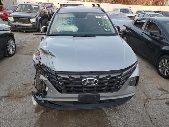 5NMJBCAE5NH109880 - 2022 HYUNDAI TUCSON SEL SILVER photo 5