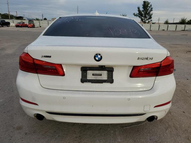 WBAJA7C57KWW17135 - 2019 BMW 530 XI WHITE photo 6