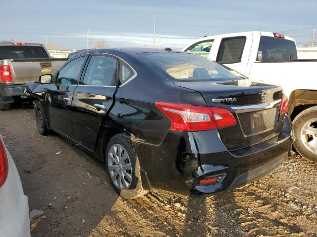 3N1AB7AP3GL678289 - 2016 NISSAN SENTRA S BLACK photo 2