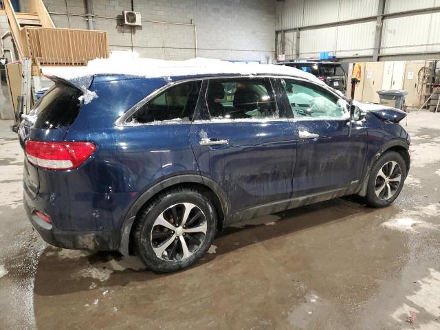 5XYPHDA15HG200397 - 2017 KIA SORENTO EX BLUE photo 3