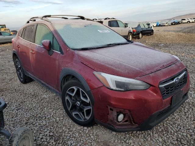 JF2GTAMC2JH229686 - 2018 SUBARU CROSSTREK LIMITED BURGUNDY photo 4