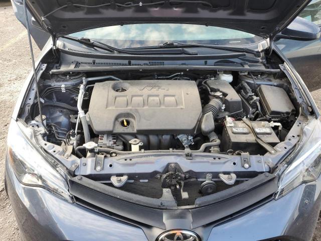 5YFBURHE0KP907843 - 2019 TOYOTA COROLLA L GRAY photo 11