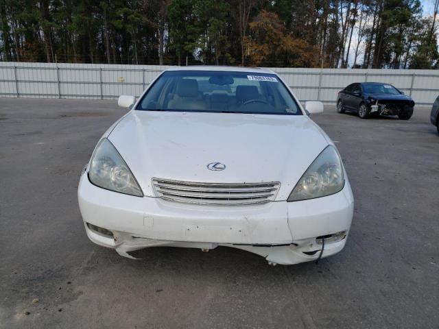 JTHBF30G836014850 - 2003 LEXUS ES 300 WHITE photo 5