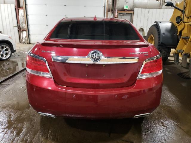 1G4GE5GD9BF342774 - 2011 BUICK LACROSSE CXS BURGUNDY photo 6