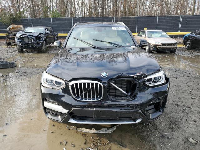 5UXTY5C06M9G18733 - 2021 BMW X3 XDRIVE30I BLACK photo 5