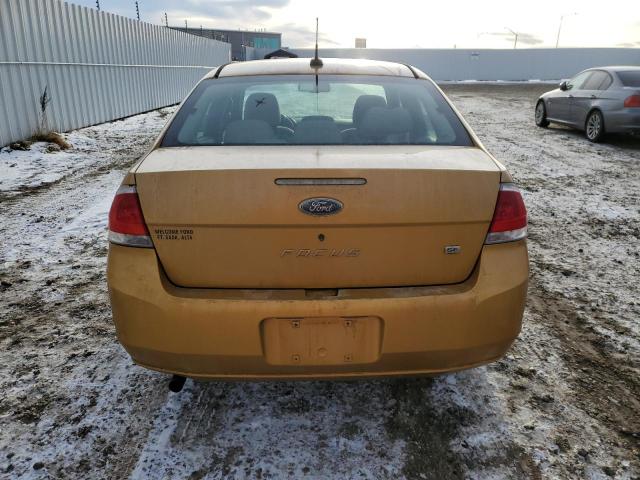 1FAHP35N89W119046 - 2009 FORD FOCUS SE GOLD photo 6