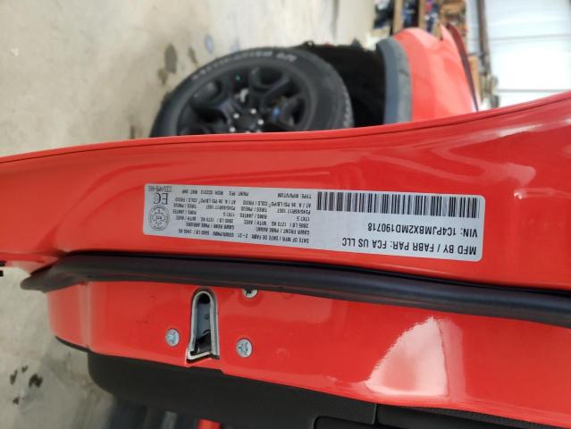 1C4PJMBX2MD190718 - 2021 JEEP CHEROKEE TRAILHAWK Narıncı foto 14