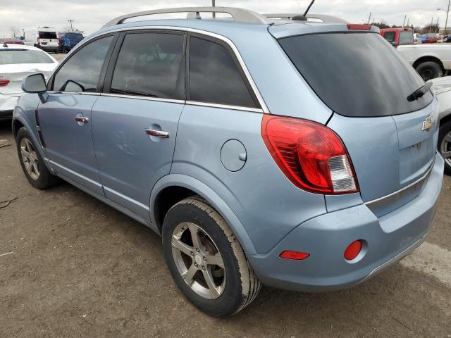 3GNAL3EK7DS624018 - 2013 CHEVROLET CAPTIVA LT BLUE photo 2