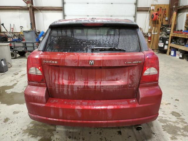 1B3HB48A39D127222 - 2009 DODGE CALIBER SXT RED photo 6