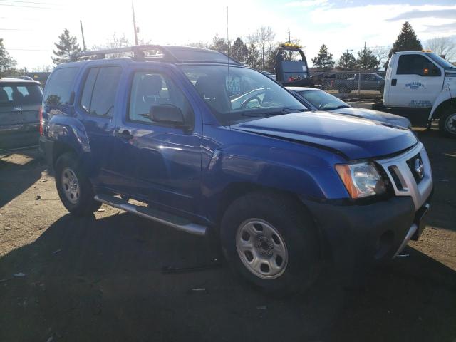 5N1AN0NU6DN824929 - 2013 NISSAN XTERRA X BLUE photo 4