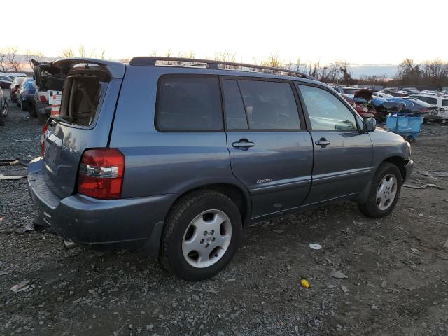 JTEEP21A970212552 - 2007 TOYOTA HIGHLANDER SPORT BLUE photo 3