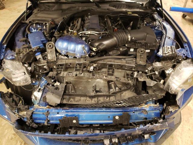 1FA6P8CF7N5141779 - 2022 FORD MUSTANG GT BLUE photo 11