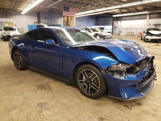 1FA6P8CF7N5141779 - 2022 FORD MUSTANG GT BLUE photo 4