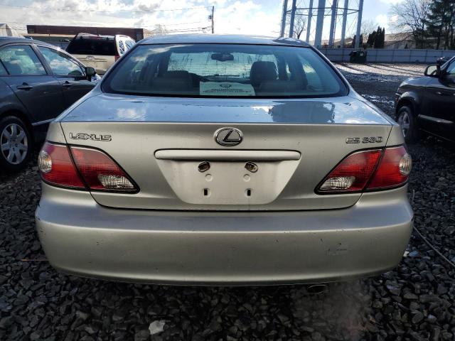 JTHBA30G645020782 - 2004 LEXUS ES 330 SILVER photo 6